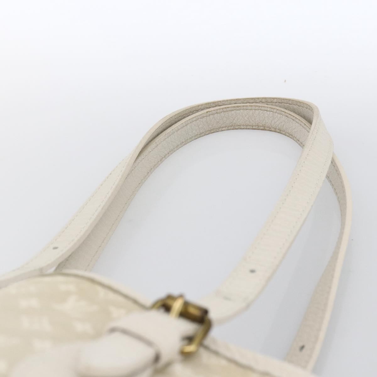 Louis Vuitton Petit Bucket Mini Lin Beige Canvas Shoulder Bag Bag (Pre-Owned)