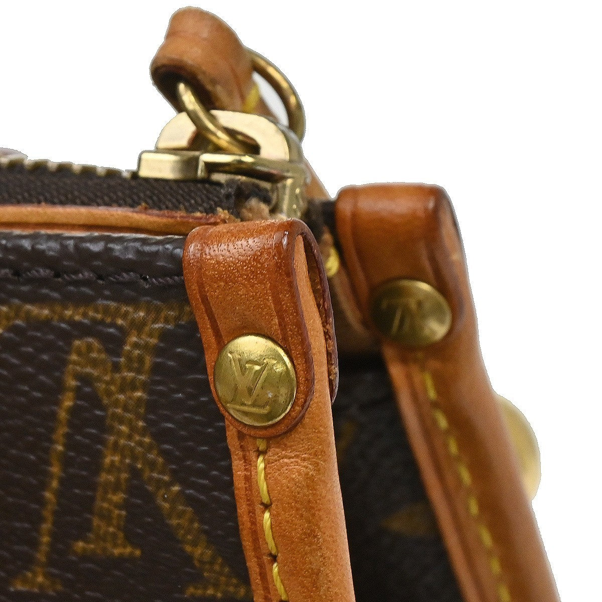 Louis Vuitton Popincourt Tote Monogram Canvas Brown Canvas Tote Bag Bag (Pre-Owned)