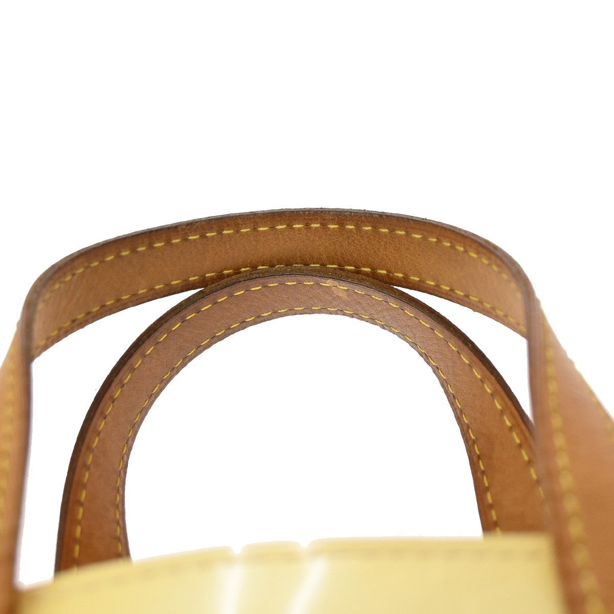 Louis Vuitton Robert Wilson Reade Vernis Yellow Patent_Leather Tote Bag Bag (Pre-Owned)