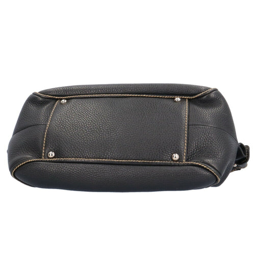 Chanel Tassel Black Leather Handbag (Pre-Owned)