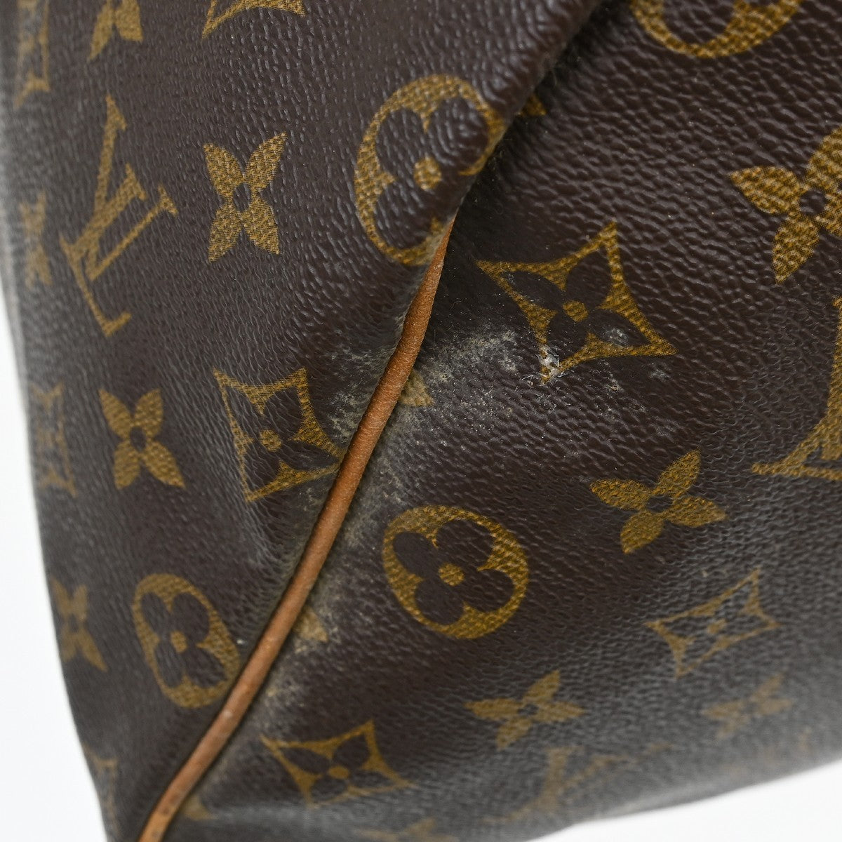 Louis Vuitton Speedy Monogram Canvas Brown Canvas Handbag (Pre-Owned)
