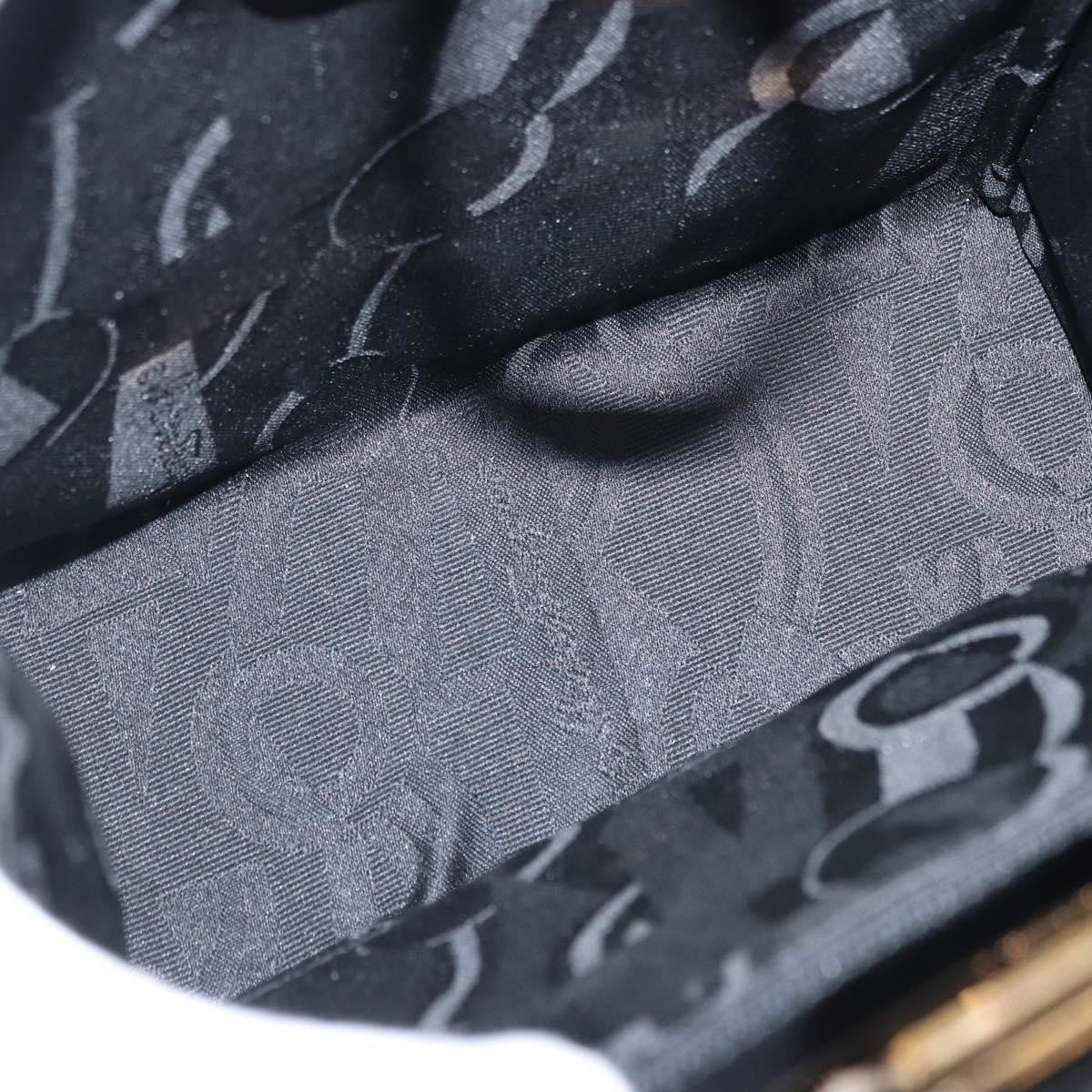 Salvatore Ferragamo Vintage Gancini Chain Patent Leather Black Patent_Leather Shoulder Bag Bag (Pre-Owned)