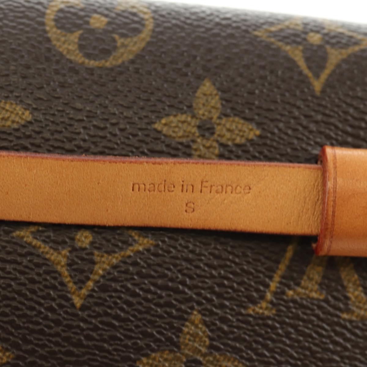 Louis Vuitton Florentine Waist Monogram Canvas Brown Canvas Clutche & Pouche Bag (Pre-Owned)