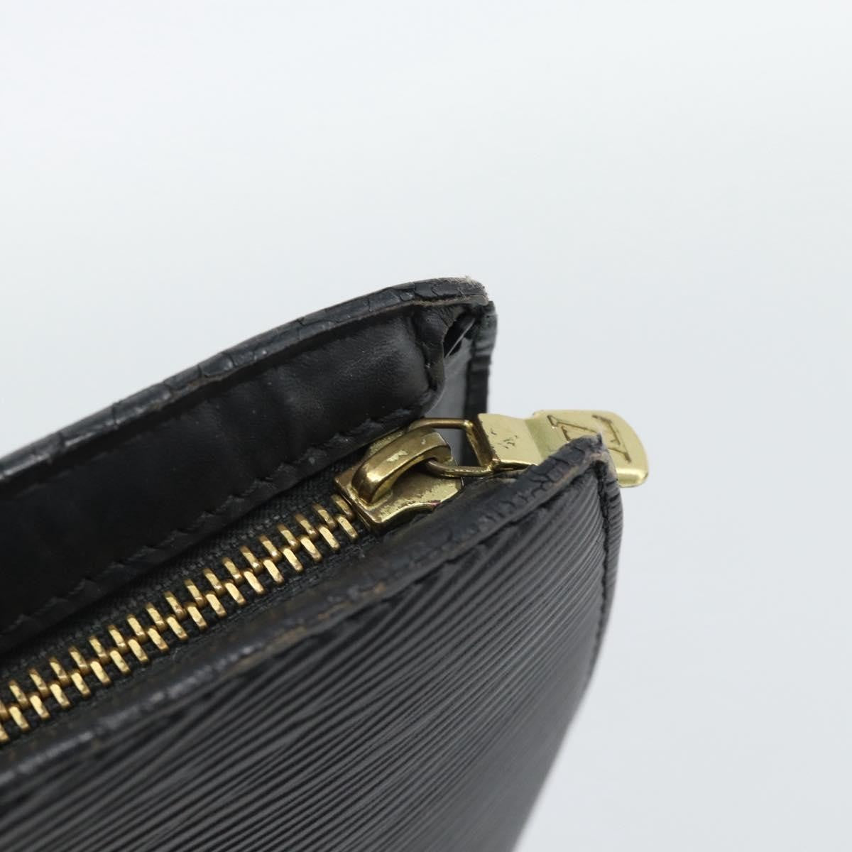 Louis Vuitton Saint Jacques Epi Leather Black Leather Shoulder Bag Bag (Pre-Owned)