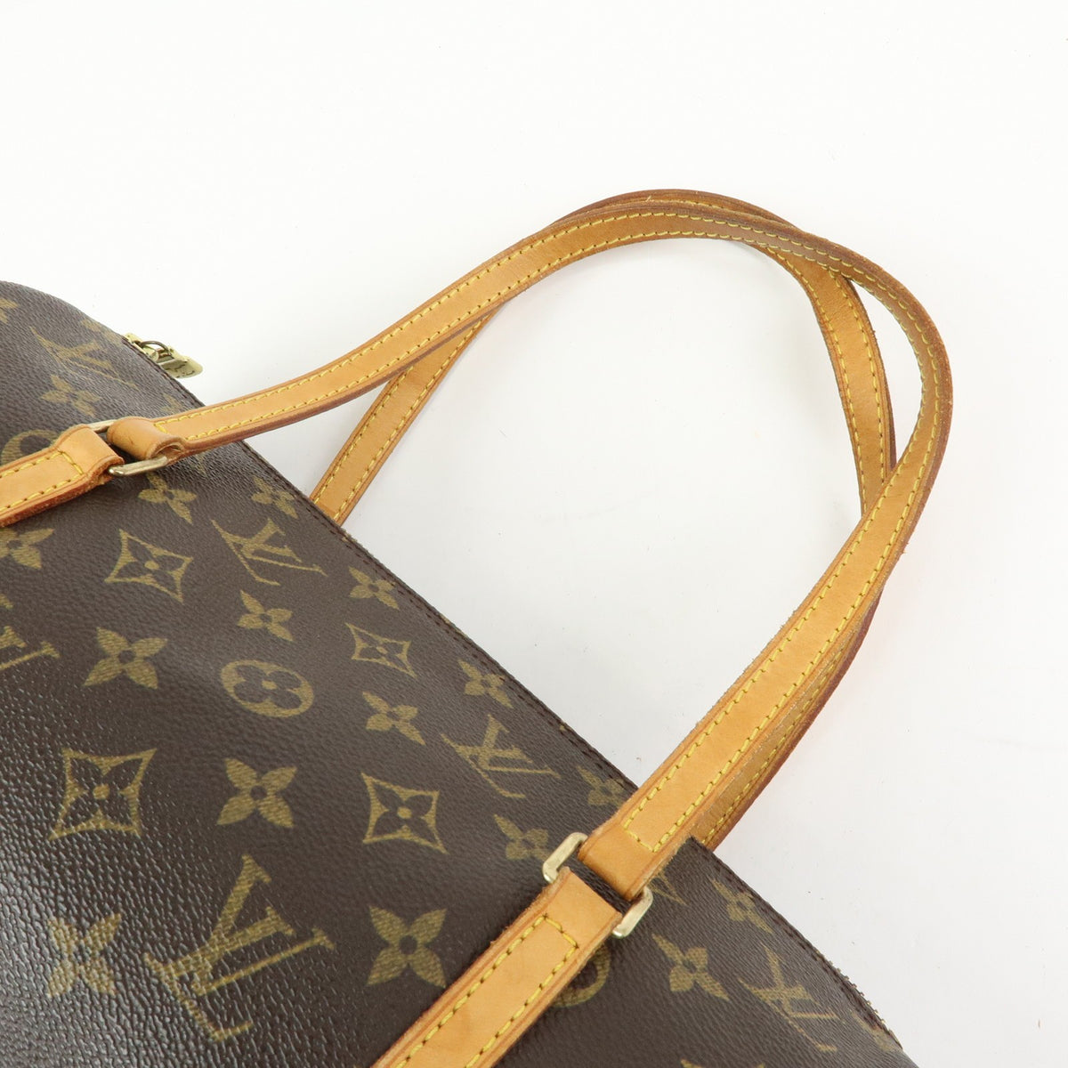 Louis Vuitton Papillon Monogram Canvas Brown Canvas Handbag (Pre-Owned)