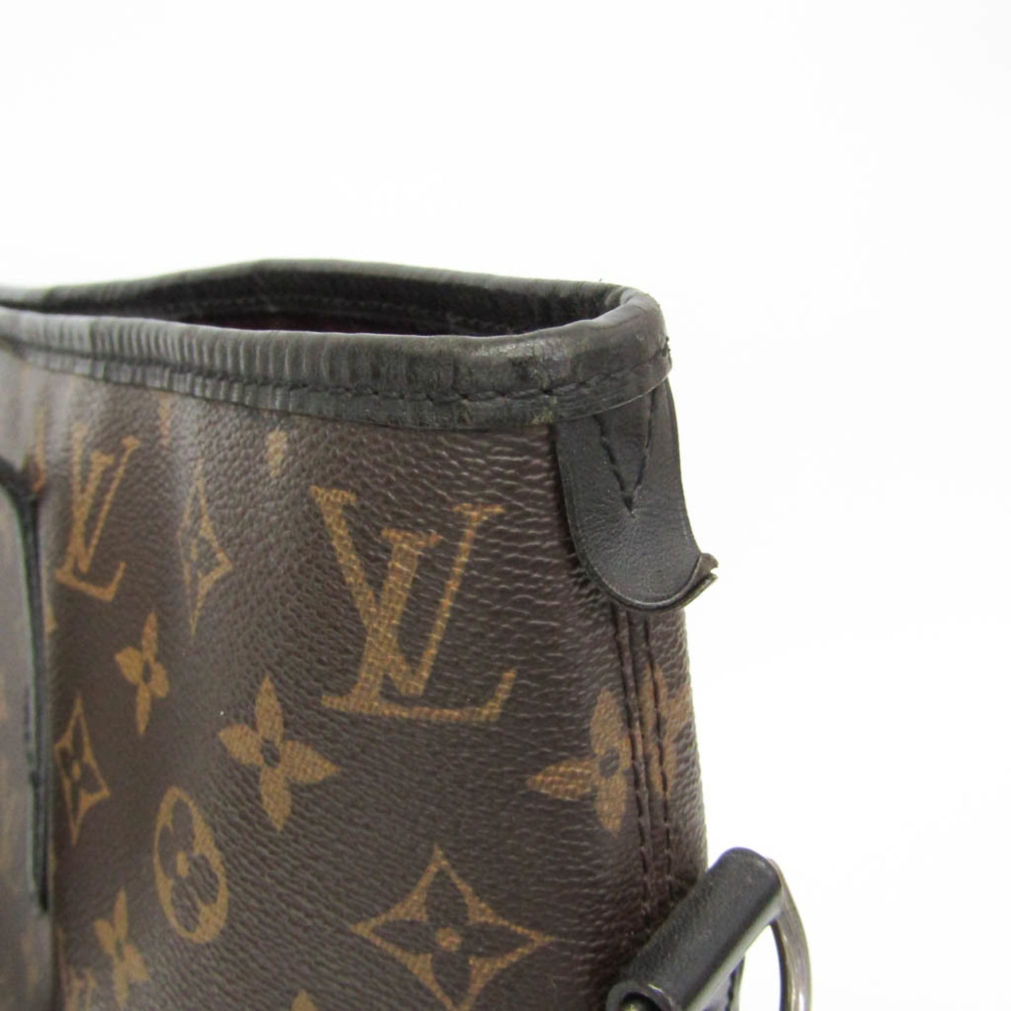 Louis Vuitton Davis Macassar Monogram Canvas Brown Canvas Handbag (Pre-Owned)