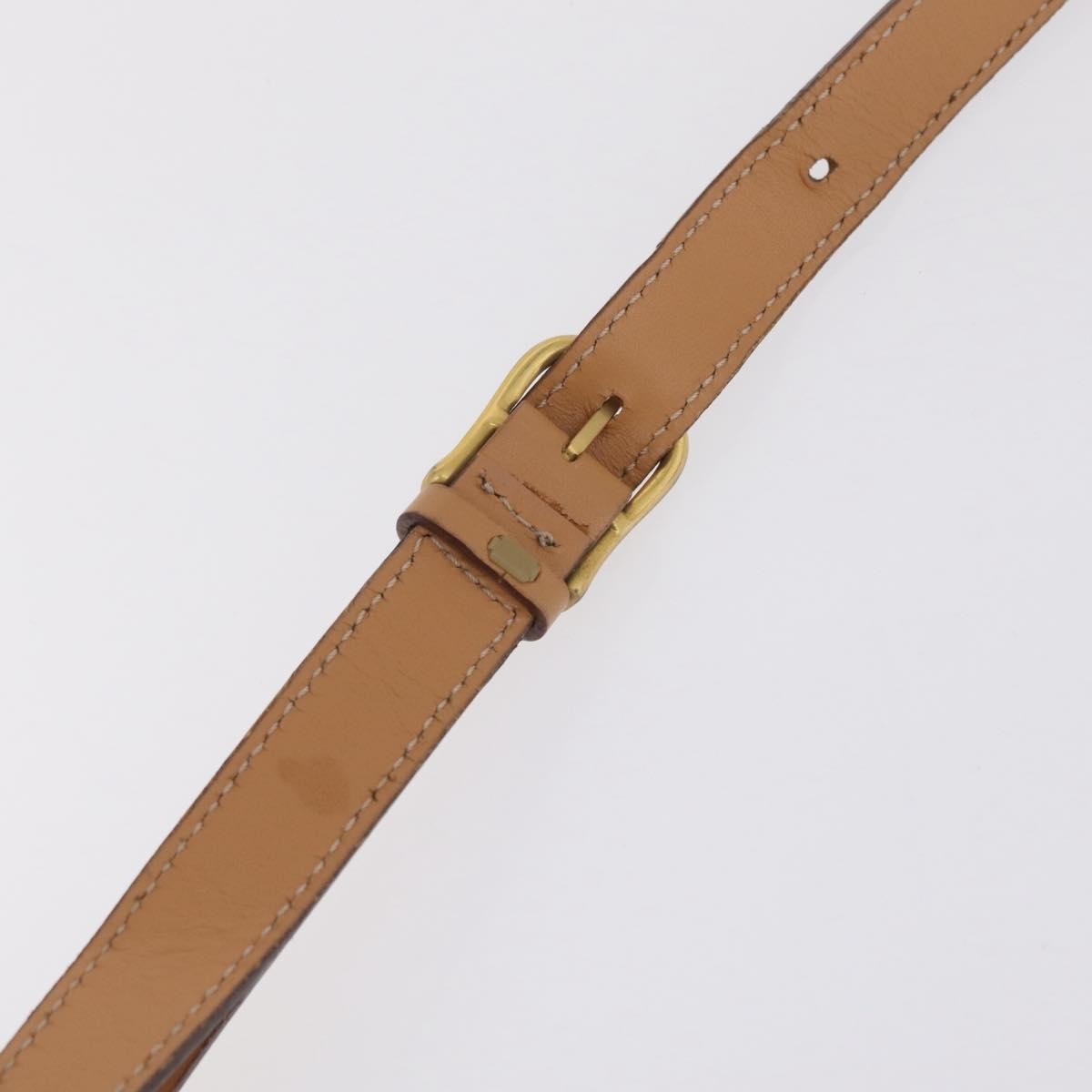 Celine Macadam Shoulder Canvas Brown Canvas Crossbody Bag Bag (Pre-Owned)