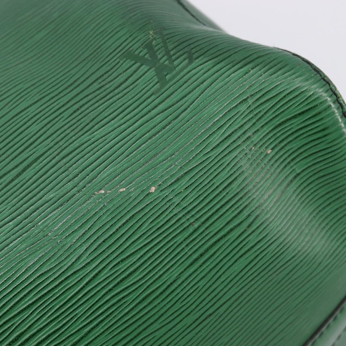 Louis Vuitton Keepall Epi Leather Green Leather Travel Bag Bag (Pre-Owned)