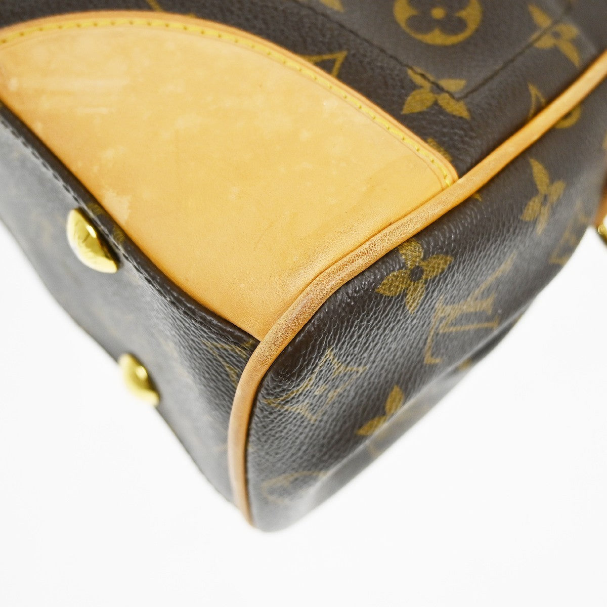 Louis Vuitton Beverly Monogram Canvas Brown Canvas Handbag (Pre-Owned)