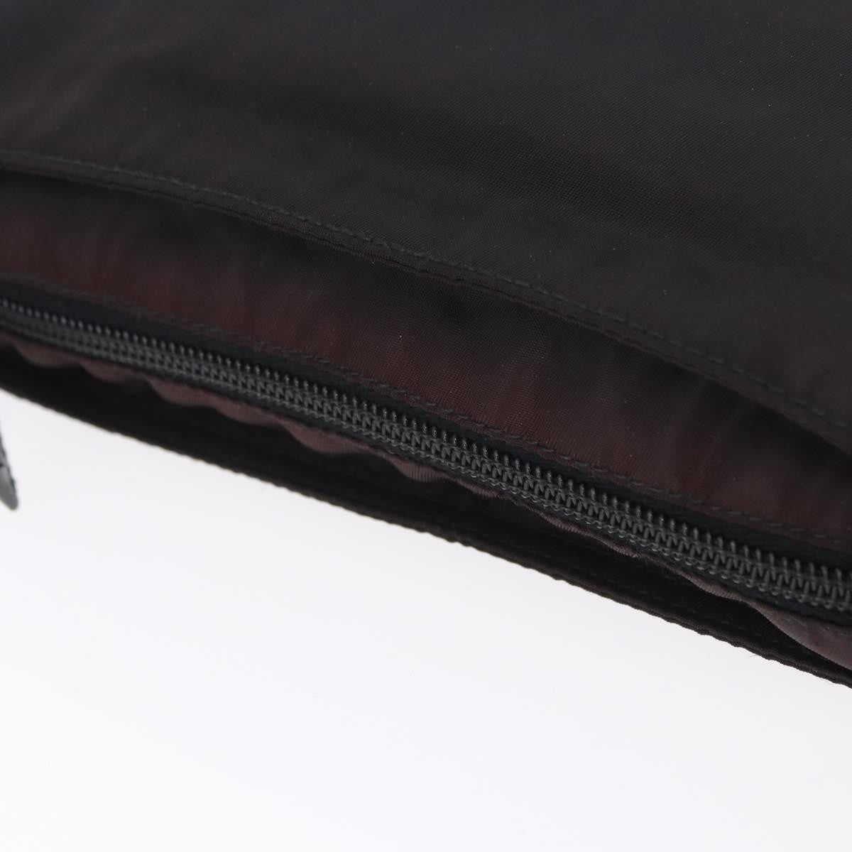 Prada Shoulder Tessuto Black Nylon Shoulder Bag Bag (Pre-Owned)
