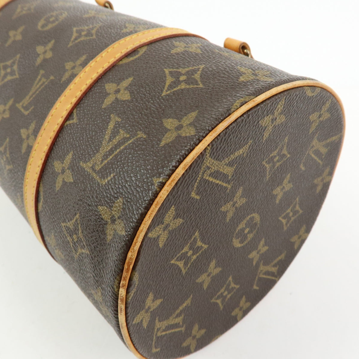Louis Vuitton Papillon Monogram Canvas Brown Canvas Handbag (Pre-Owned)