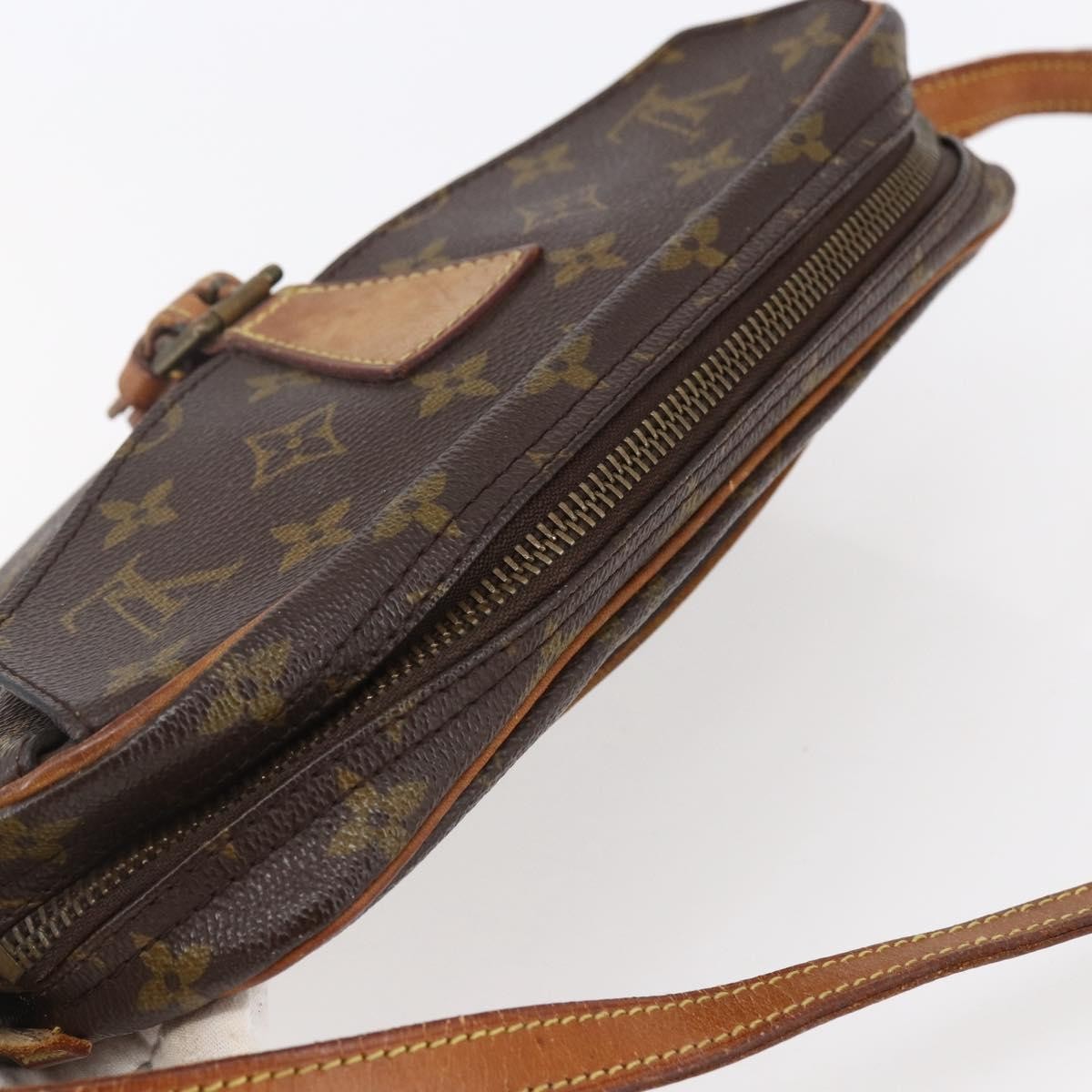Louis Vuitton Jeune Fille Monogram Canvas Brown Canvas Shoulder Bag Bag (Pre-Owned)