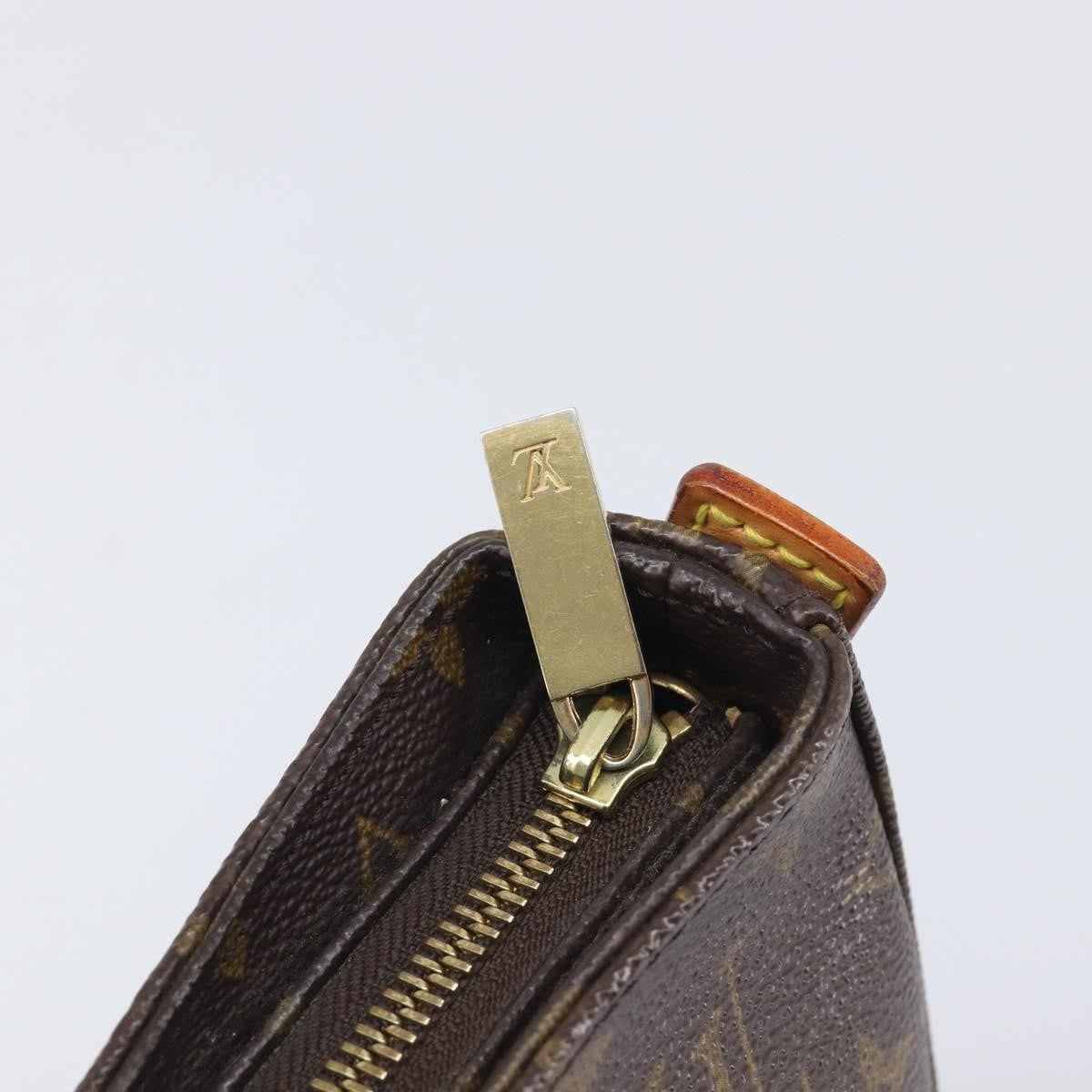 Louis Vuitton Looping Monogram Canvas Brown Canvas Handbag (Pre-Owned)