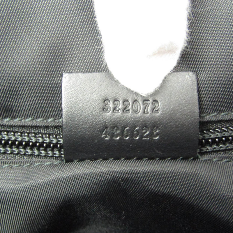 Gucci Gg Supreme Black Canvas Tote Bag (Pre-Owned)