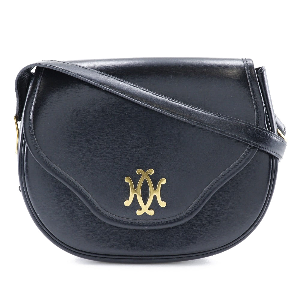 Hermès Lift Black Leather Shoulder Bag (Pre-Owned)