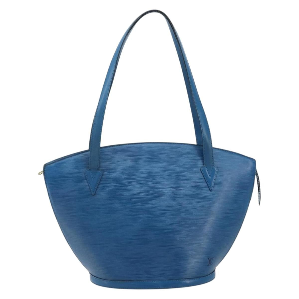 Louis Vuitton Saint Jacques Epi Leather Blue Leather Shoulder Bag Bag (Pre-Owned)