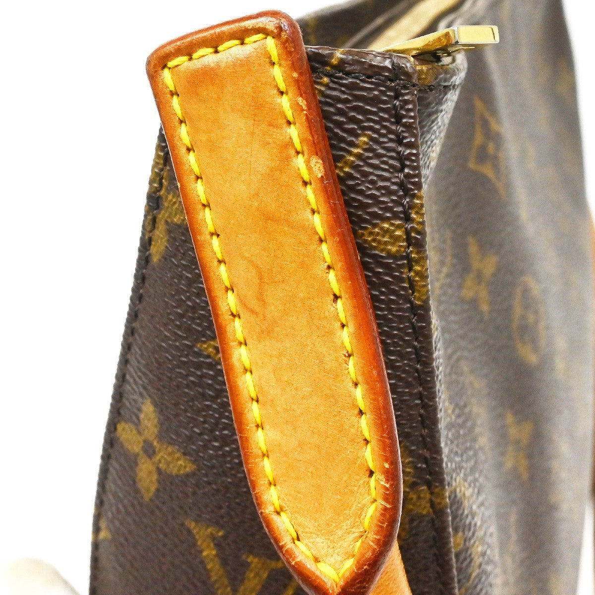 Louis Vuitton Monogram Looping Monogram Canvas Brown Canvas Shoulder Bag Bag (Pre-Owned)