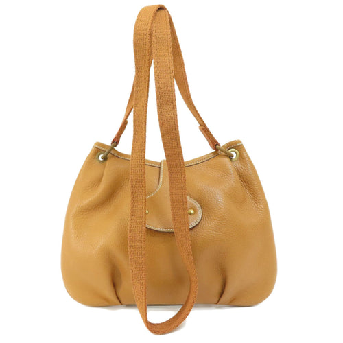 Hermès Rodeo Brown Leather Shoulder Bag (Pre-Owned)