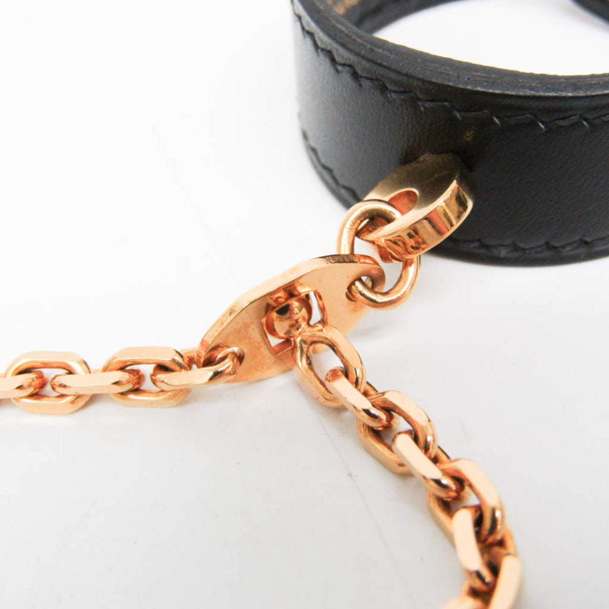 Hermes Vintage Glove Holder Leather With Metal Multicolour Leather Glove Accessory (Pre-Owned)
