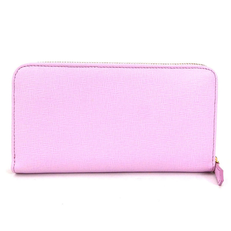 Fendi -- Pink Leather Wallet  (Pre-Owned)