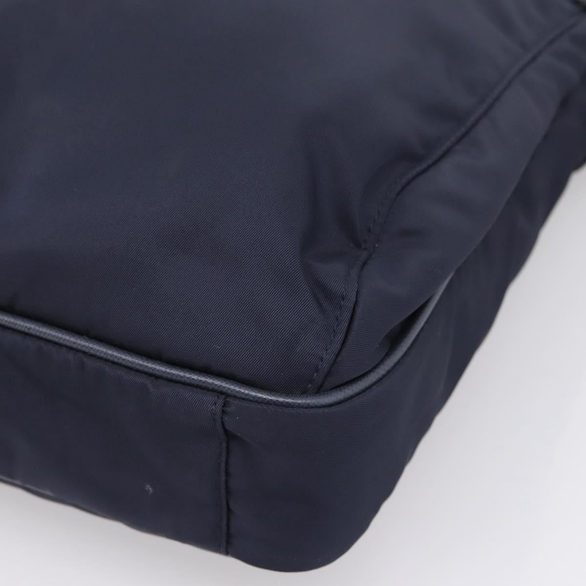 Prada Shoulder Tessuto Navy Nylon Shoulder Bag Bag (Pre-Owned)