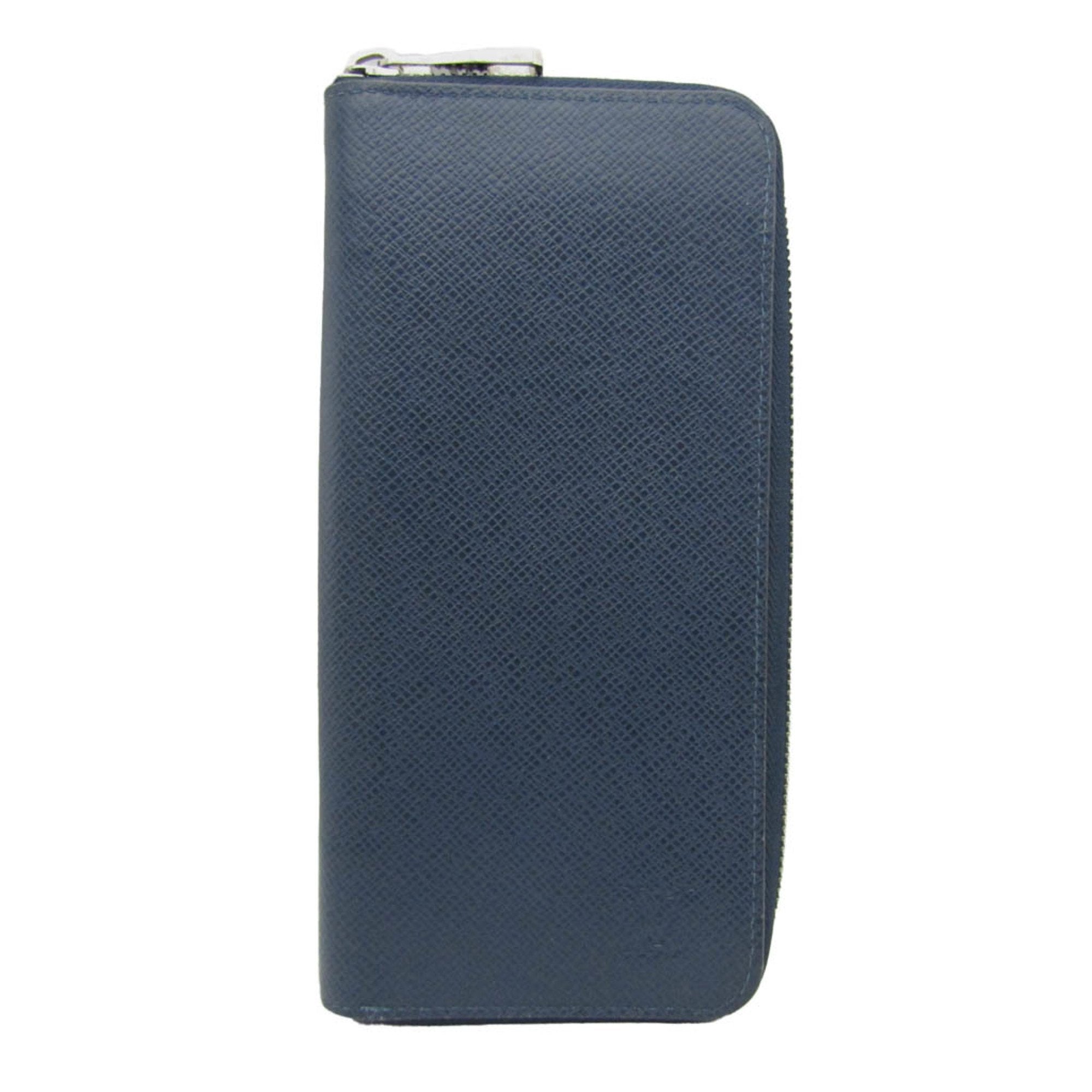 Louis Vuitton Zippy Wallet Vertical Navy Leather Wallet  (Pre-Owned)