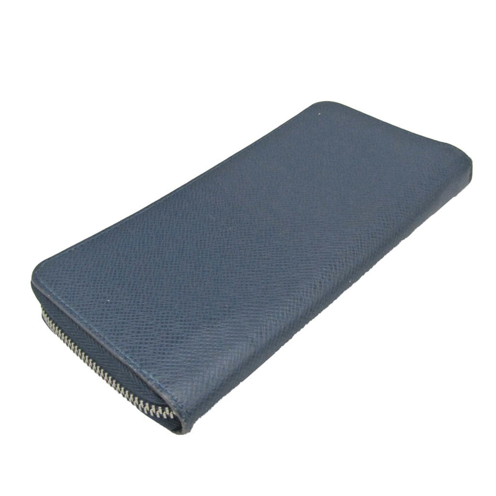 Louis Vuitton Zippy Wallet Vertical Navy Leather Wallet  (Pre-Owned)