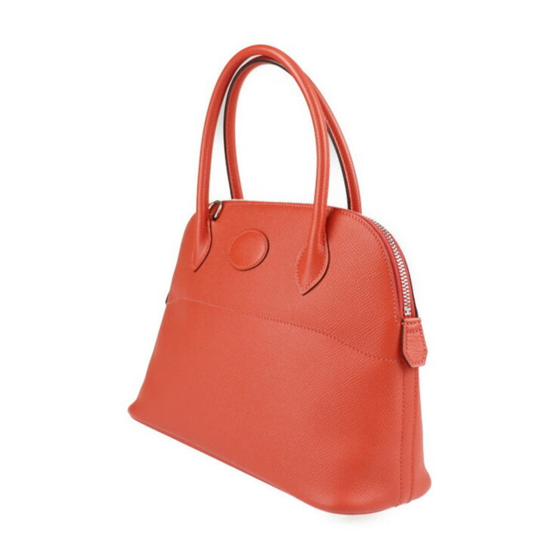 Hermès Bolide Orange Leather Handbag (Pre-Owned)