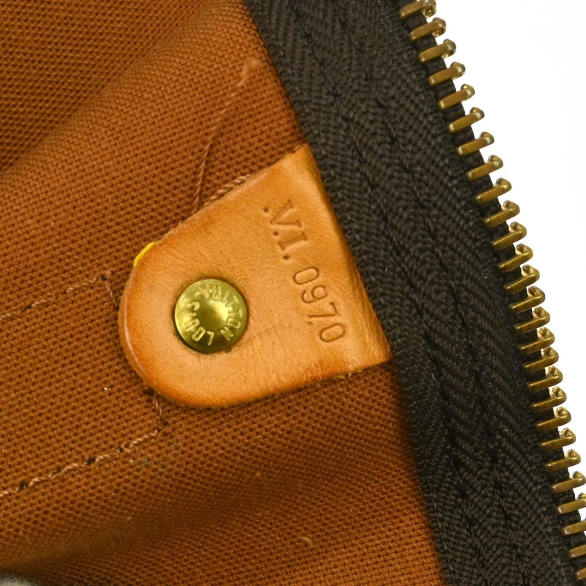 Louis Vuitton Keepall Bandoulière Monogram Brown Canvas Travel Bag Bag (Pre-Owned)