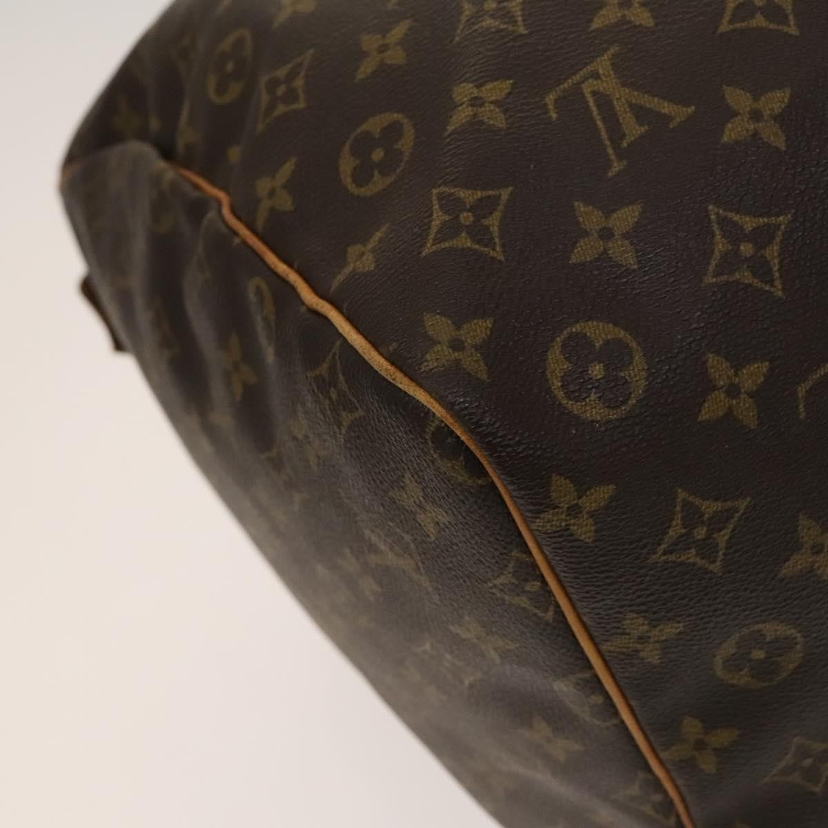 Louis Vuitton Keepall Monogram Canvas Brown Canvas Travel Bag Bag (Pre-Owned)