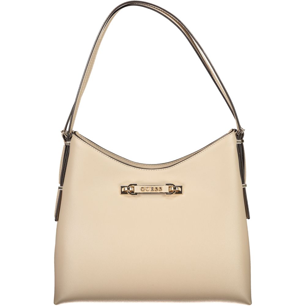 Guess Jeans Beige Poliuretano Women Women's Handbag