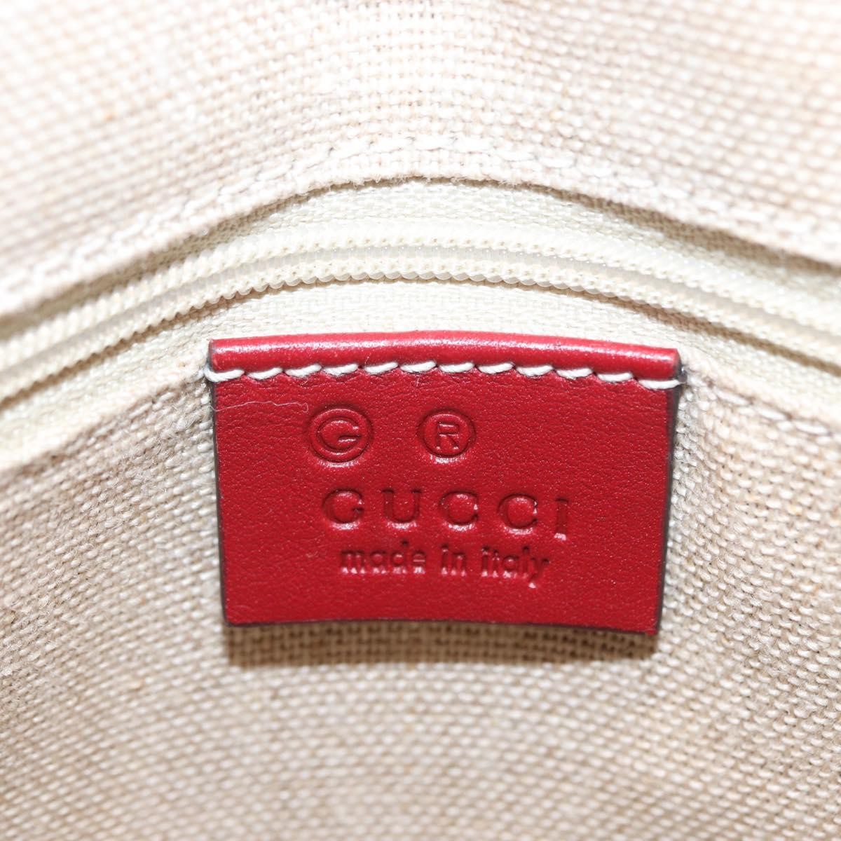 Gucci Margaux Microguccissima Leather Red Leather Tote Bag Bag (Pre-Owned)