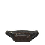 Bottega Veneta Intrecciato Brown Leather Shoulder Bag (Pre-Owned)