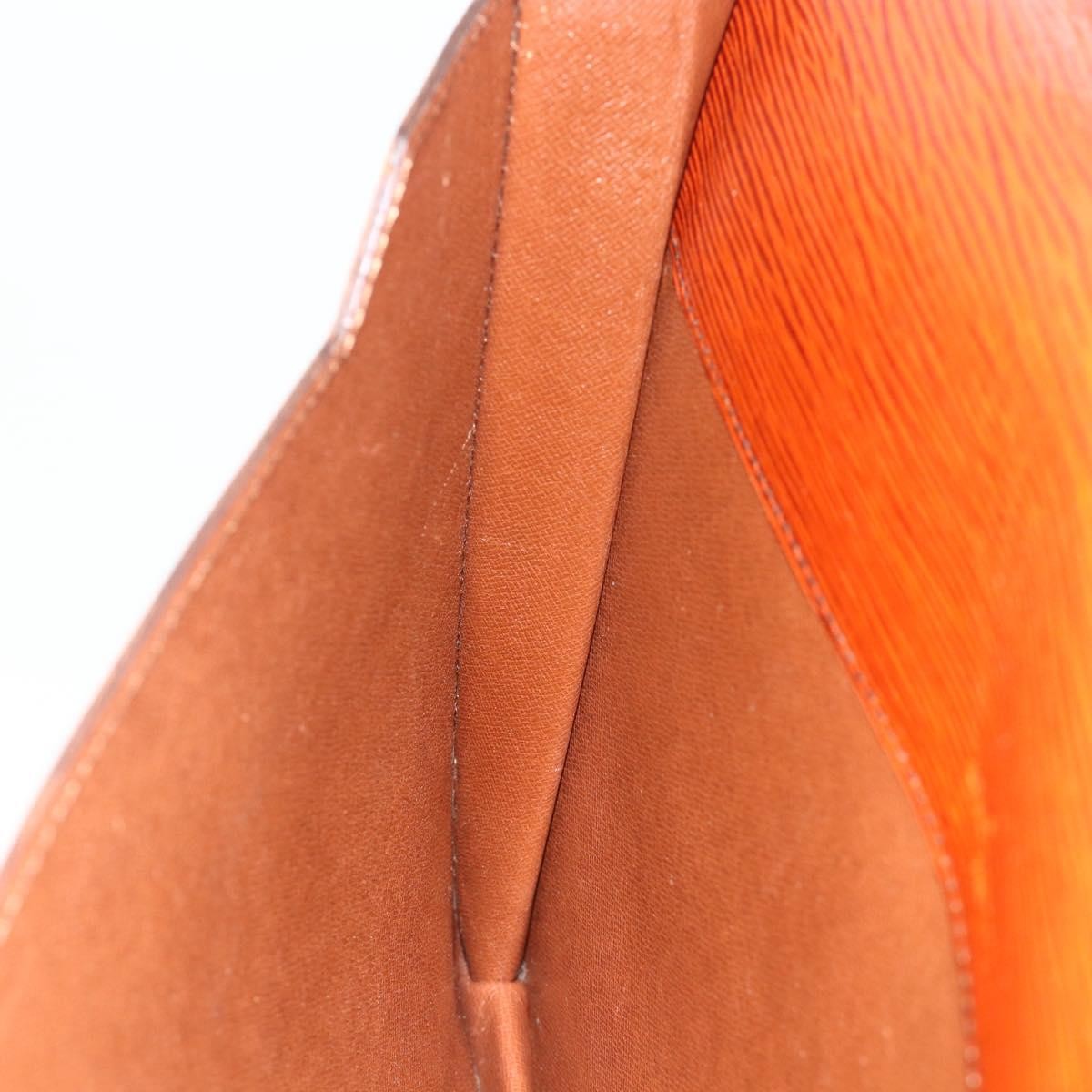 Louis Vuitton Porte-Documents Senateur Epi Leather Brown Leather Clutche & Pouche Bag (Pre-Owned)