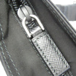 Prada Vela Black Synthetic Shoulder Bag (Pre-Owned)