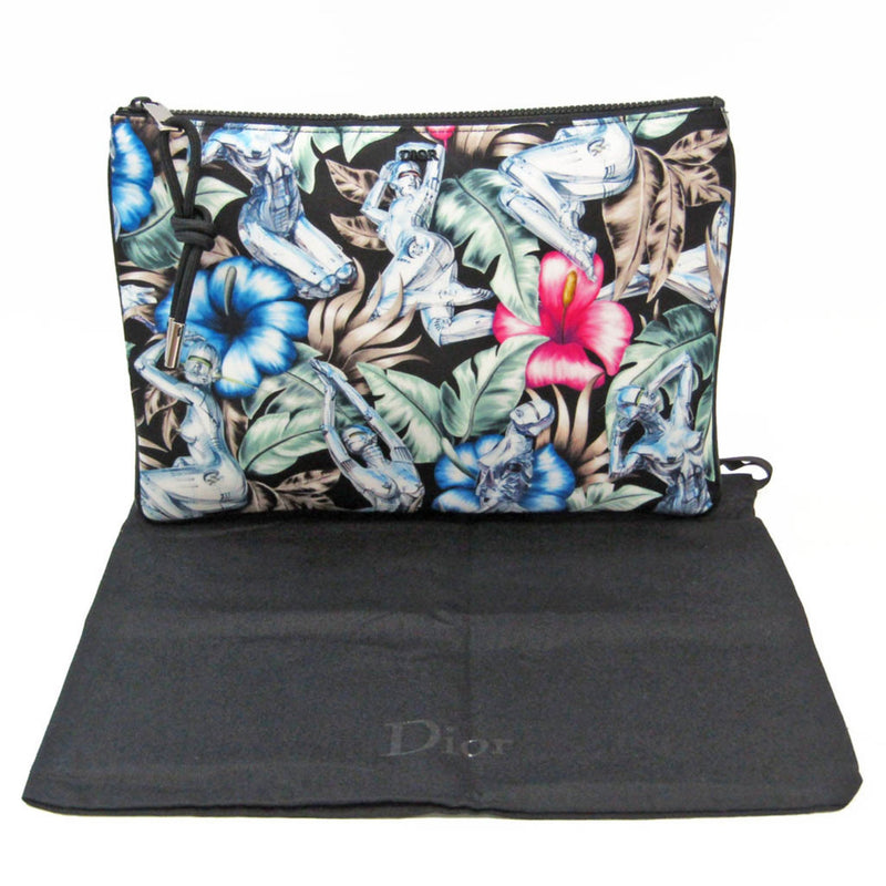 Dior Multicolour Canvas Clutch Bag (Pre-Owned)