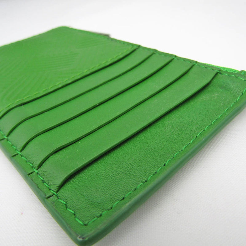 Bottega Veneta -- Green Leather Wallet  (Pre-Owned)