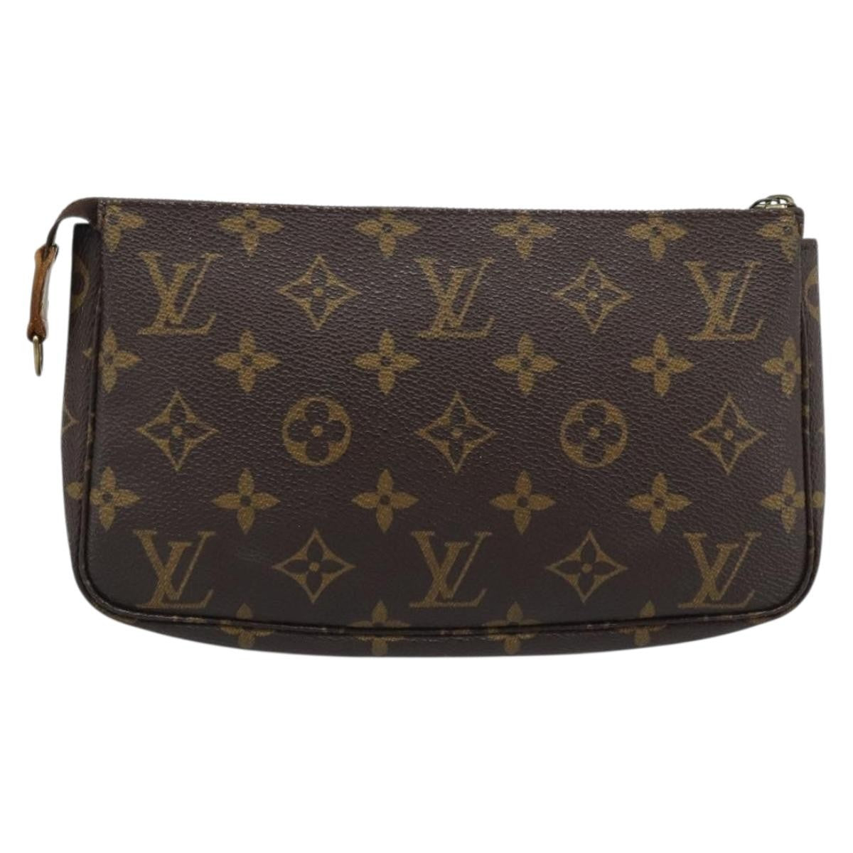 Louis Vuitton Pochette Accessoires Monogram Brown Canvas Clutche & Pouche Bag (Pre-Owned)