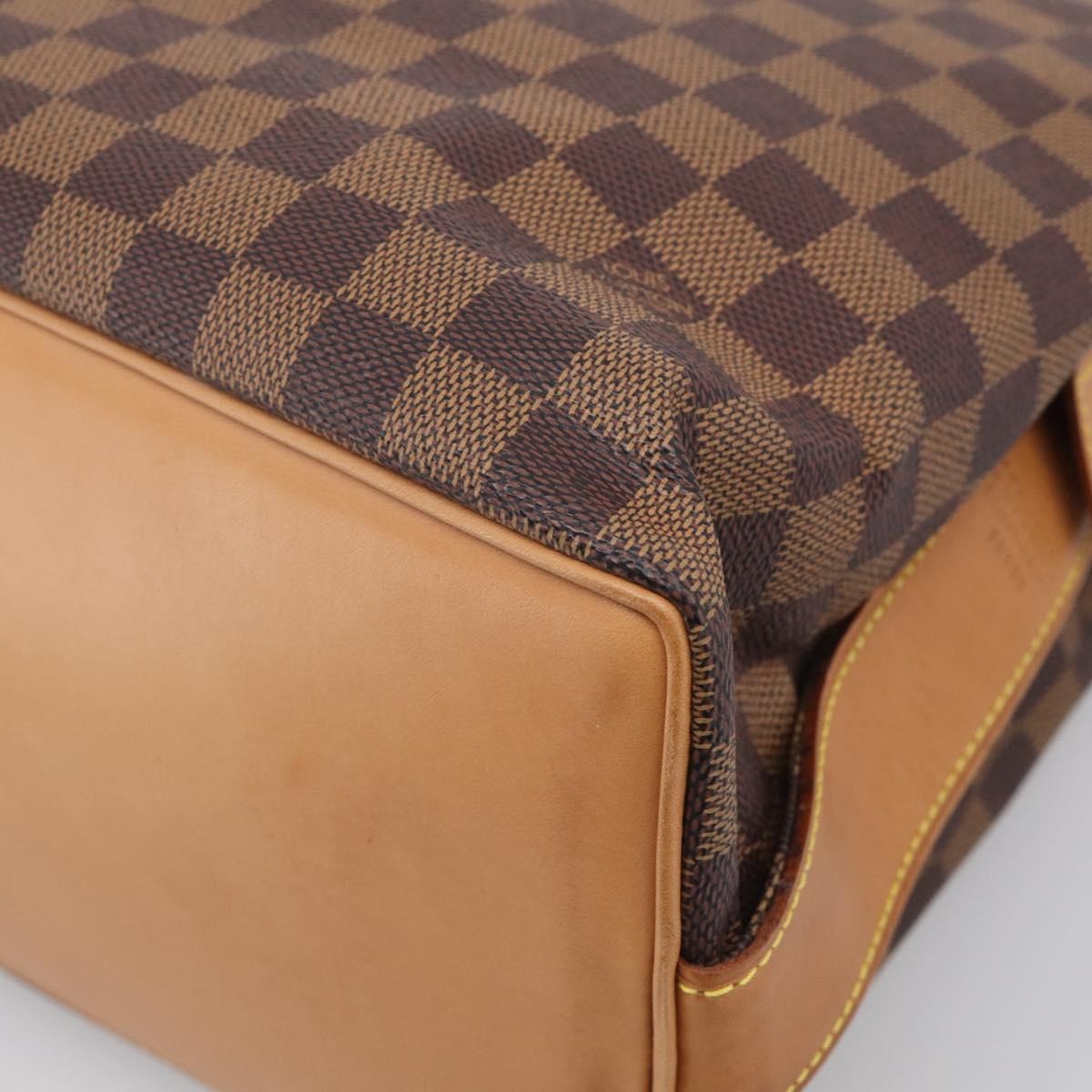 Louis Vuitton Chelsea Centenaire Damier Brown Canvas Handbag (Pre-Owned)
