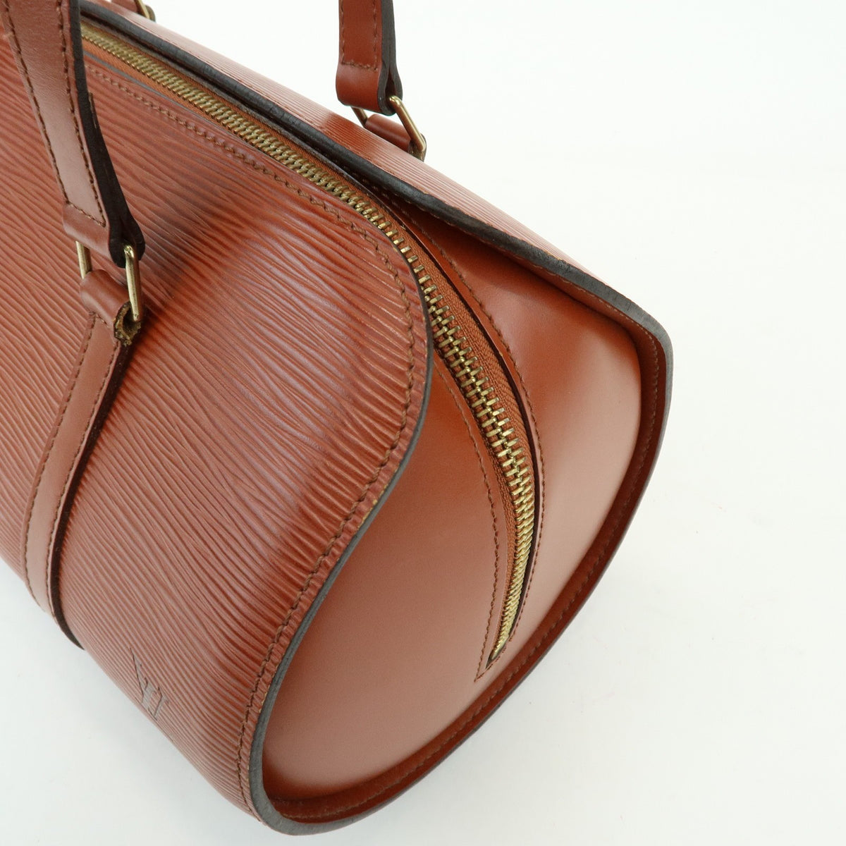 Louis Vuitton Soufflot Epi Leather Brown Leather Tote Bag Bag (Pre-Owned)