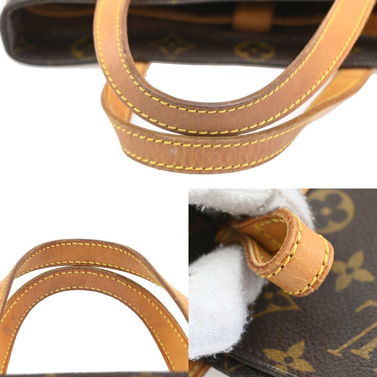 Louis Vuitton Vavin Monogram Empreinte Leather Brown Leather Handbag (Pre-Owned)