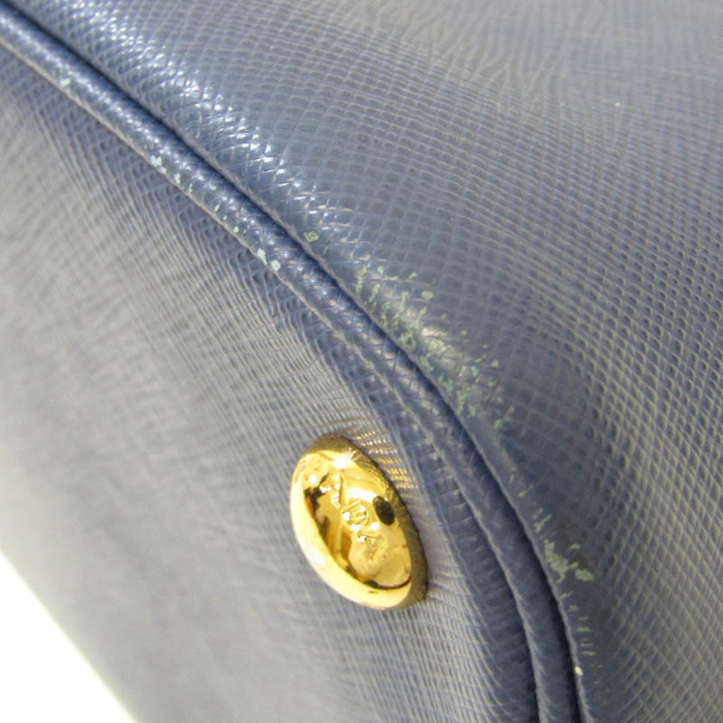 Prada Promenade Navy Leather Handbag (Pre-Owned)