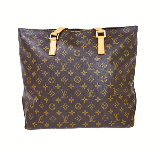 Louis Vuitton Mezzo Brown Canvas Shoulder Bag (Pre-Owned)