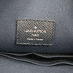 Louis Vuitton Grigori Blue Leather Briefcase Bag (Pre-Owned)