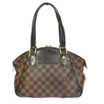 Louis Vuitton Verona Brown Canvas Shoulder Bag (Pre-Owned)