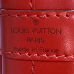 Louis Vuitton Noé Red Leather Shoulder Bag (Pre-Owned)