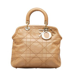 Dior Granville Beige Leather Handbag (Pre-Owned)