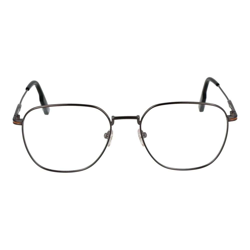 Ermenegildo Zegna Gray Titanium Glasses Men's (Frames)