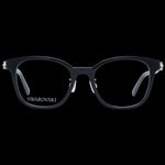Swarovski Elegant Black Acetate Full-Rim Women's Eyeglasses