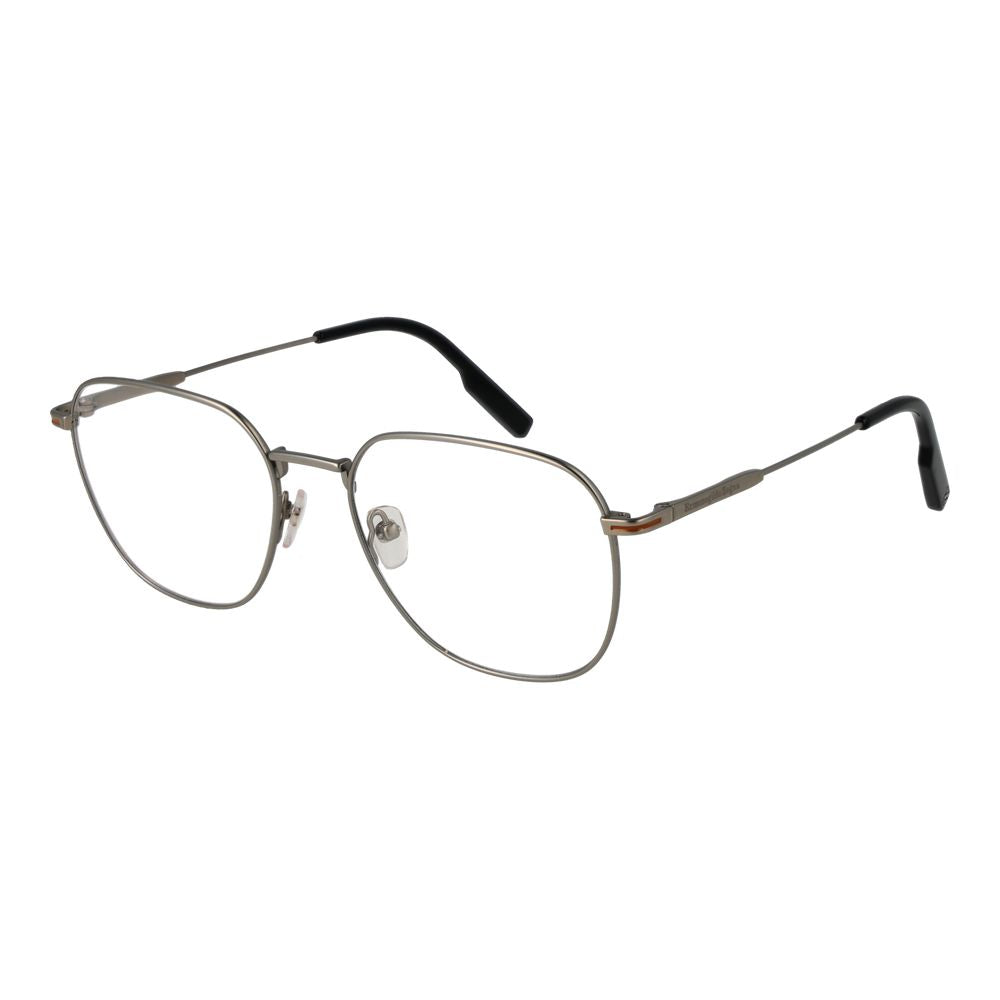 Ermenegildo Zegna Silver Titanium Glasses Men's (Frames)